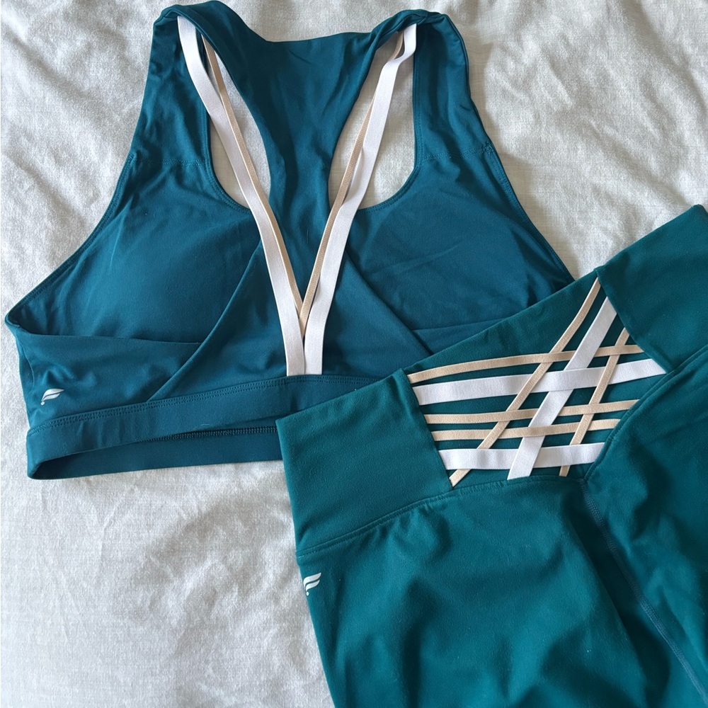 Fabletics Teal PowerHold Activewear